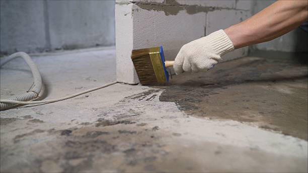 Crawl space vapor barrier installation in Clear Brook, VA